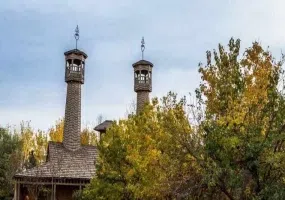 دهکده چوبی نیشابور، یکی از زیباترین مساجد ایران