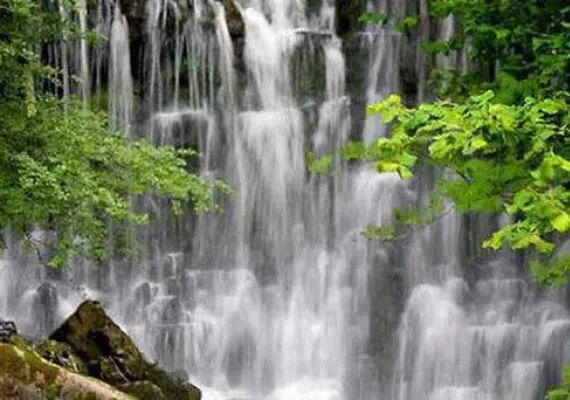 آبشار رنگو، آبشار دایره ای گرگان