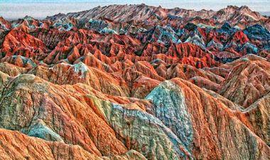 کوه های مریخی یا مینیاتوری چابهار