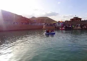 چشمه بالخلی بلاغی شهر گرماب، چشمه ماهی