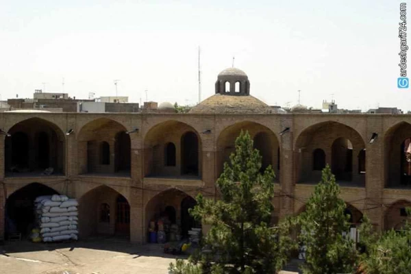 کاروانسرای رضوی، سرای شاه قزوین