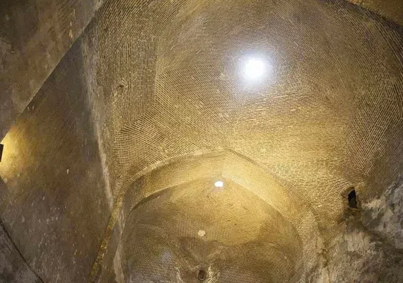 آب انبار مسجد جامع، شاهکار معماری صفویه