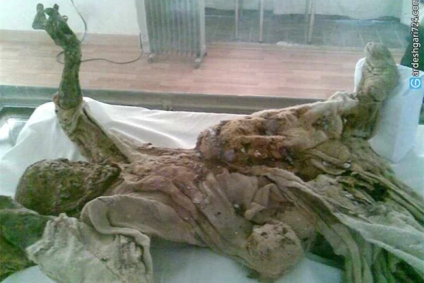 مردان نمکی، مومیایی های چند هزار ساله