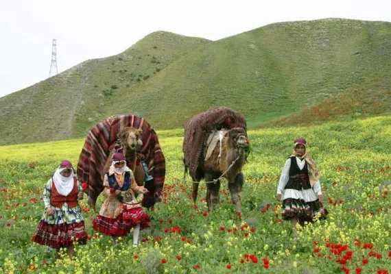 دشت های توصیف ناپذیر بهار همدان