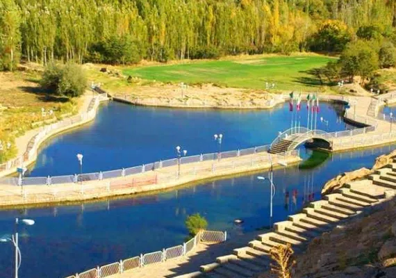 چشمه بالخلی بلاغی شهر گرماب، چشمه ماهی