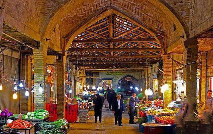 بازار زنجان، یادگاری از دوران قاجار