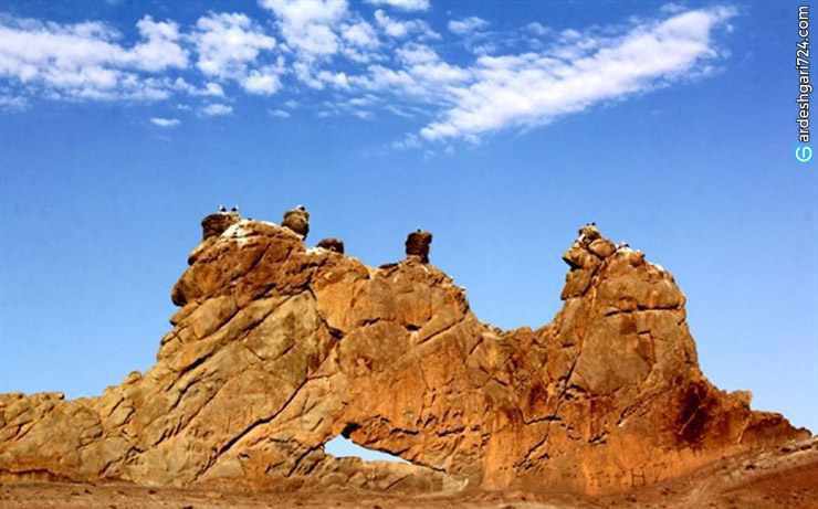 قلعه لک لک ها، شگفتی از طبیعت