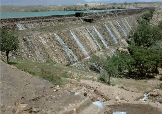 سد سلامی، منطقه زیبای گردشگری خواف