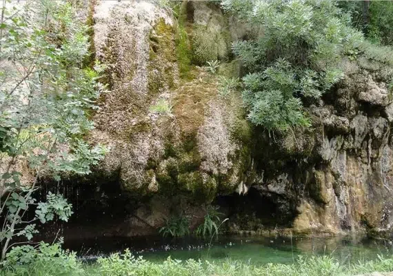 آبشار کالاش، باغ امینی