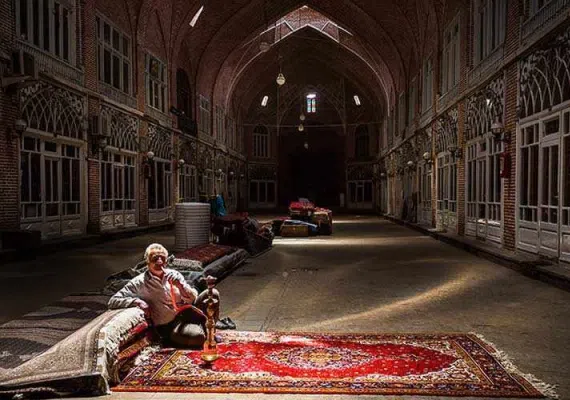 بازار فرش تبریز، بازاری بی نظیر