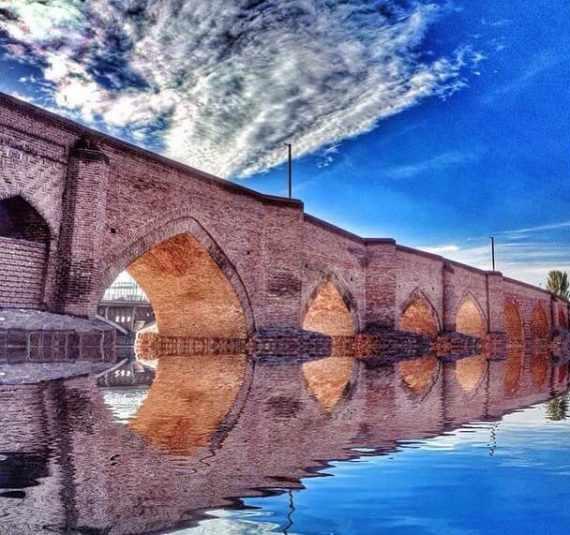 پل آجی چای تبریز