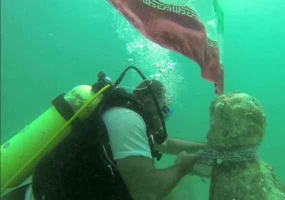 موزه زیر آب غدیر، اولین موزه زیرآب در ایران