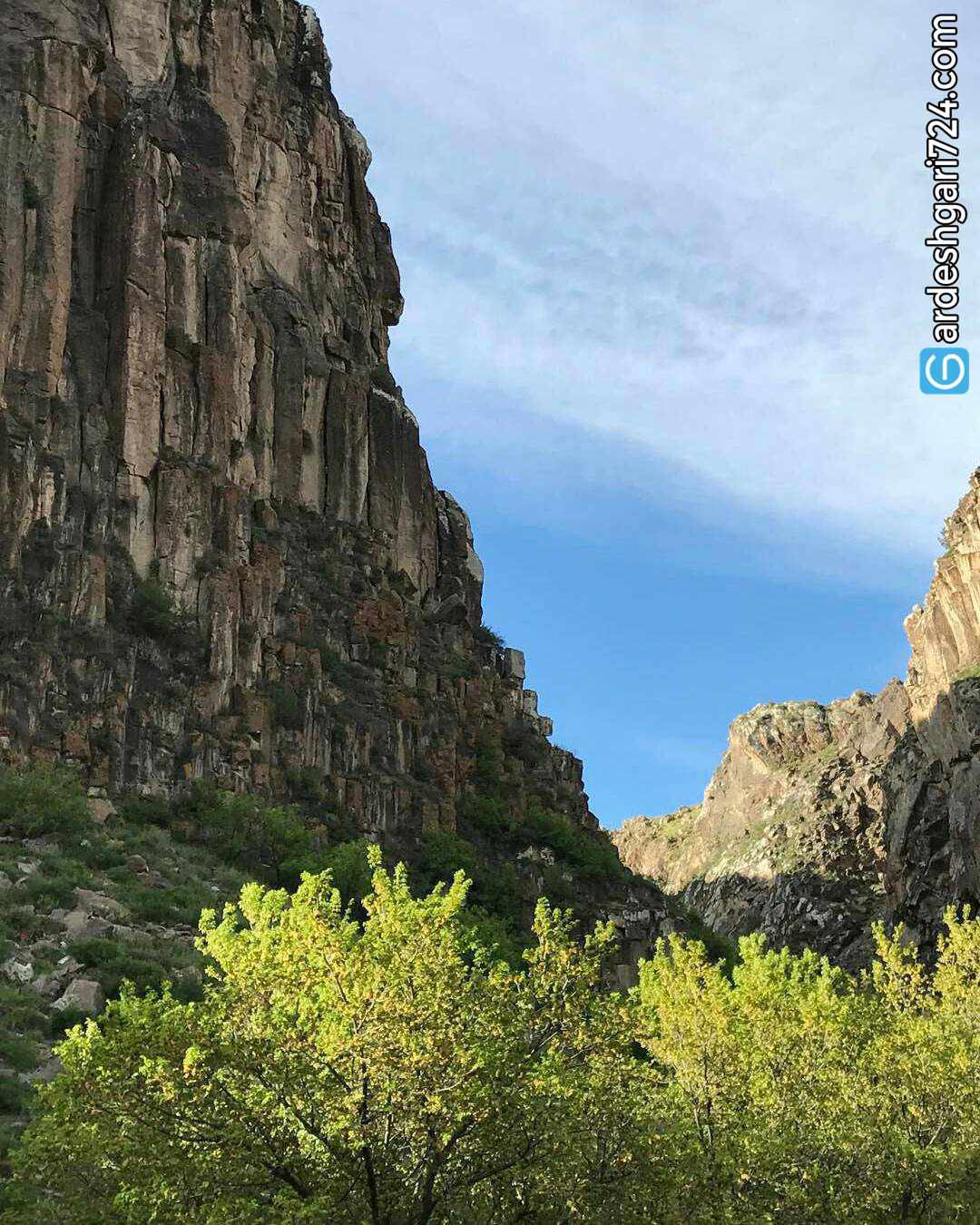 دره منشورهای بازالتی بدولی