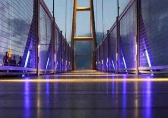 پل معلق مشگین شهر