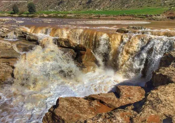 آبشار ماهوته آبدانان